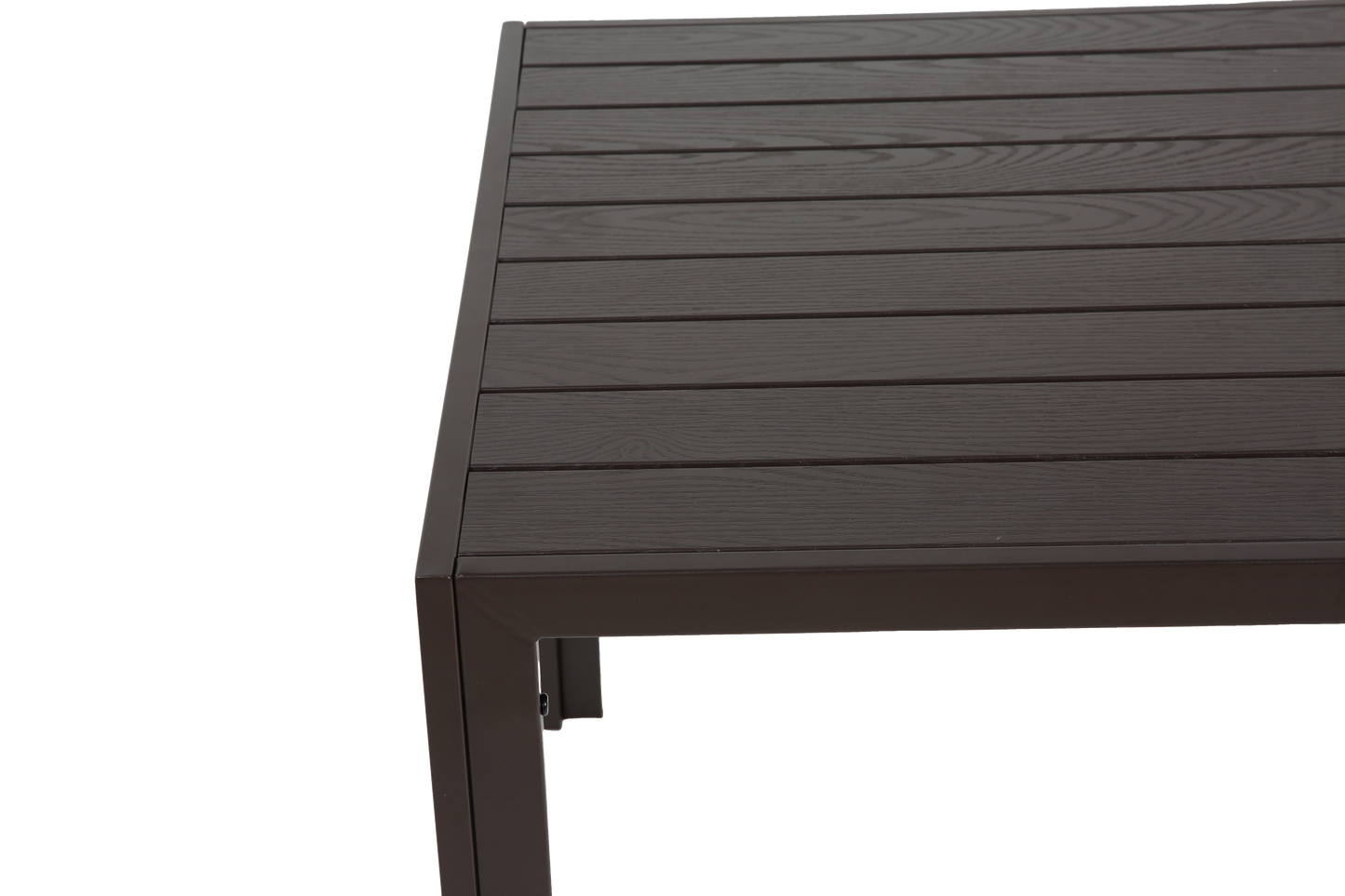 7 Pieces Patio Dining Set, Outdoor Furniture Table and 6 Textilene Chairs, Outdoor Furniture with Rectangular Table