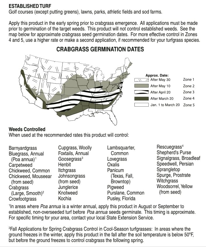 LESCO 0-0-7 Pre-Emergent Fertilizer Stonewall 0.37% - 50 lb.